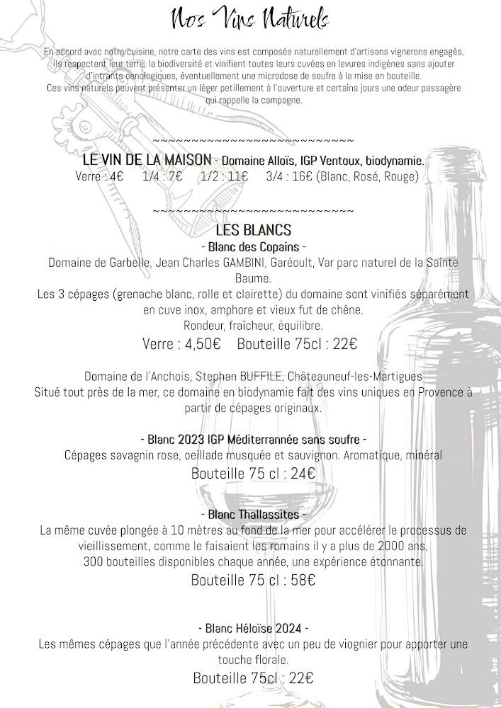 Côté Fontaine - Menu Image 3